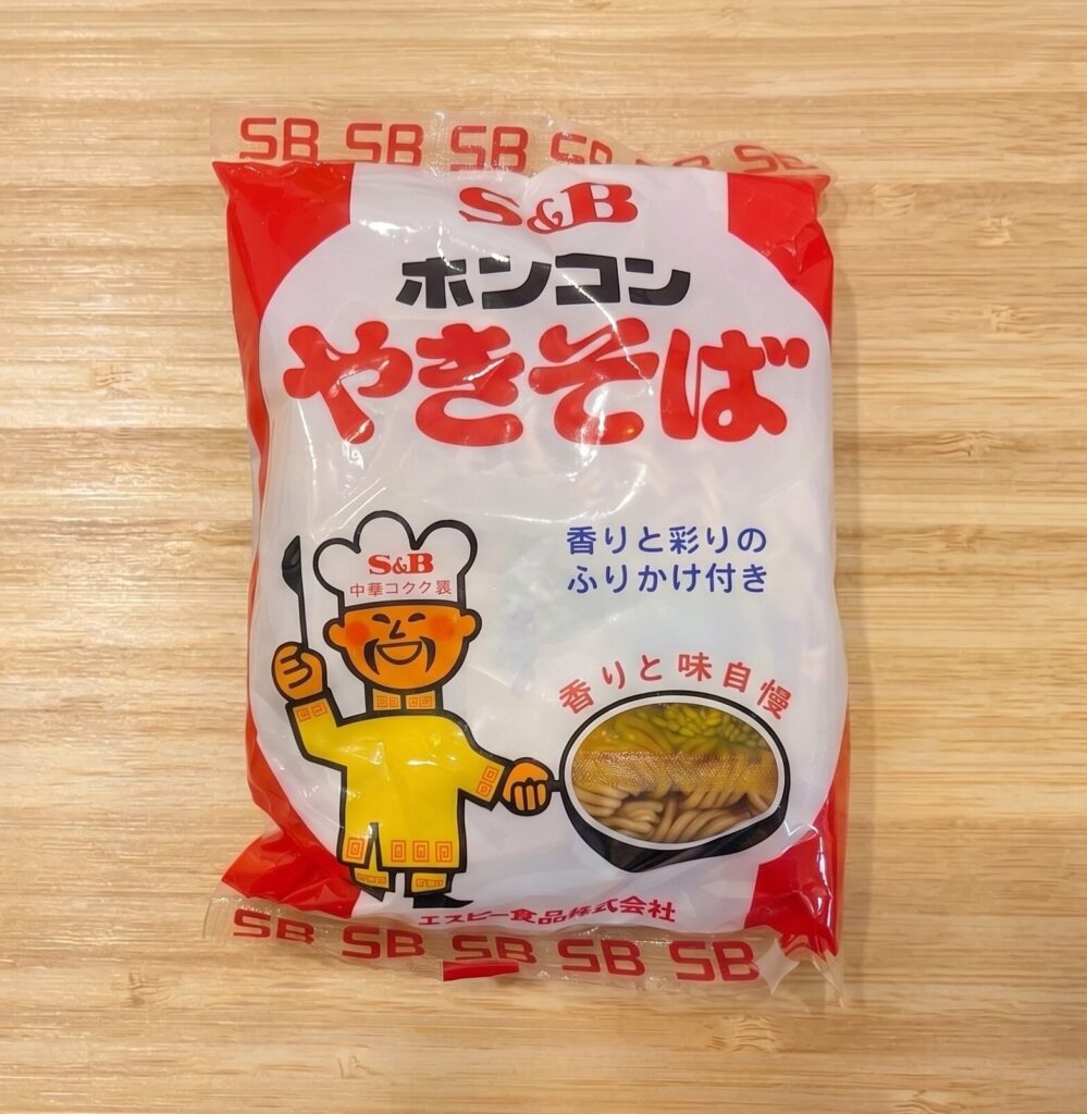 ホンコンやきそば　パッケージ