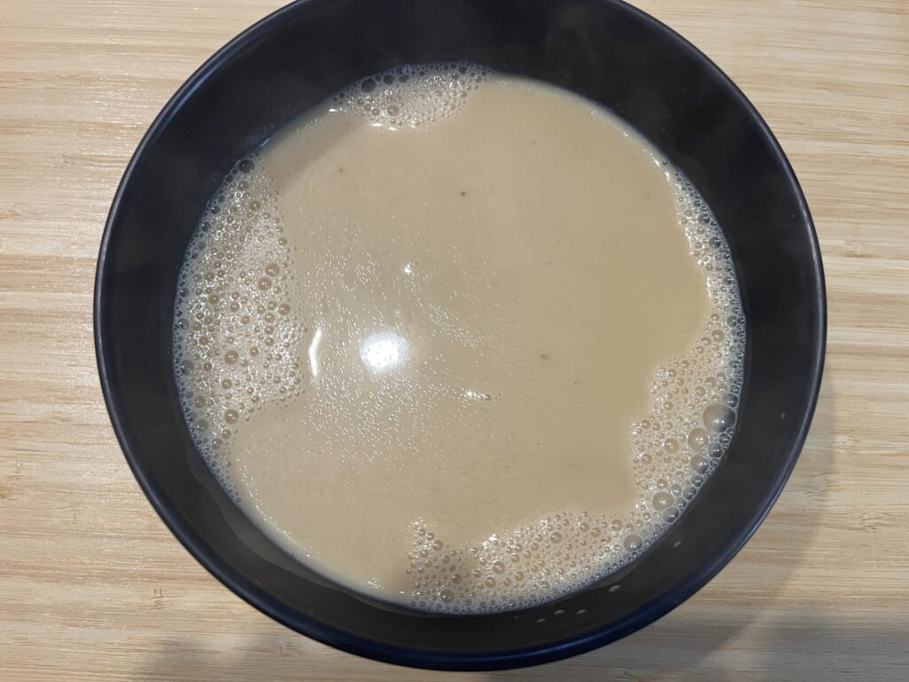 華味(かみ)ラーメンスープ 豆乳アレンジ