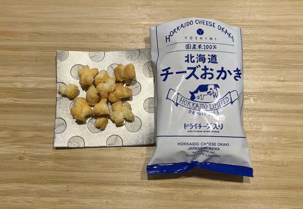 北海道チーズおかき 中身