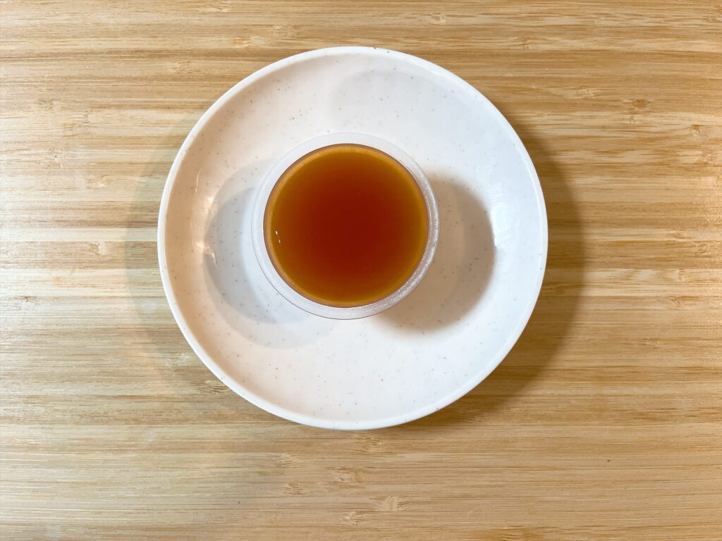トマト味 真上から
