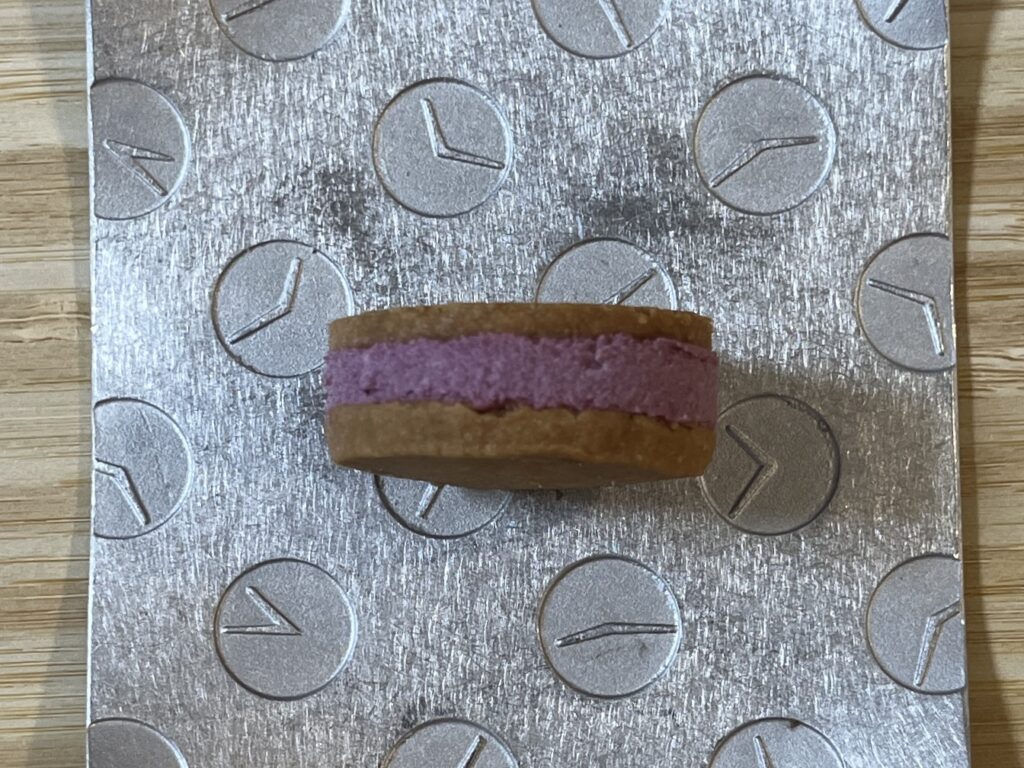 札幌バターサンド 断面の写真