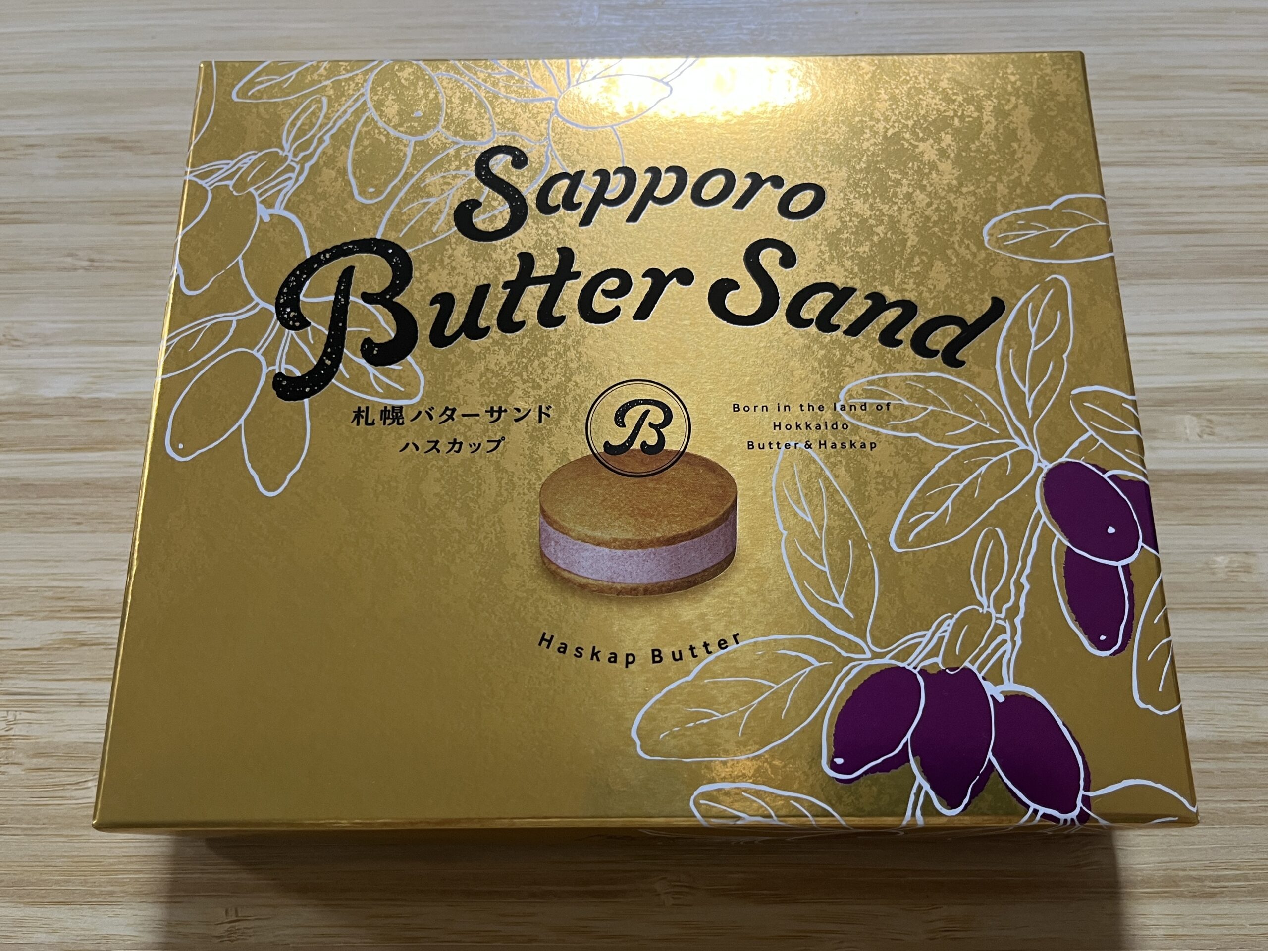 札幌バターサンド　箱